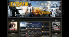 Desktop Screenshot of letswar.com